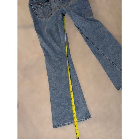 True Religion NWT Joey Mid-Rise Flare Jeans W33 – Vintage Med Wash Denim - Picture 6 of 11